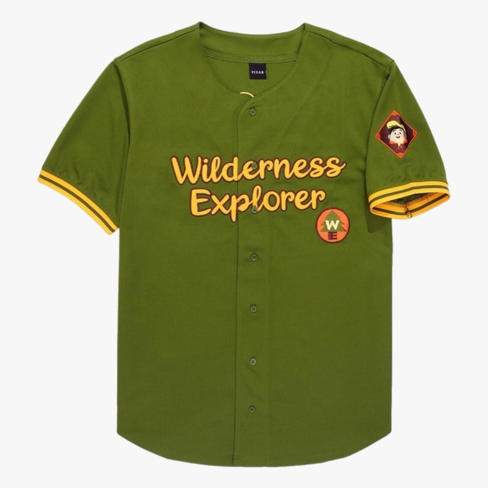 Boxlunch Disney Pixar Up Russell Wilderness Explorer Jersey Men Size XL